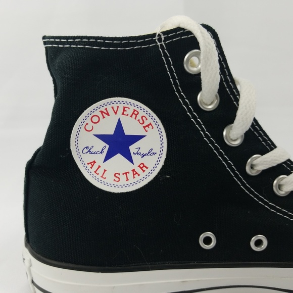 Converse All Star Hi Canvas Black Unisex - Picture 3 of 7